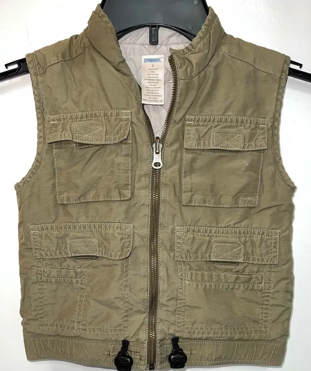 Gymboree Reversible Vest Boys 3